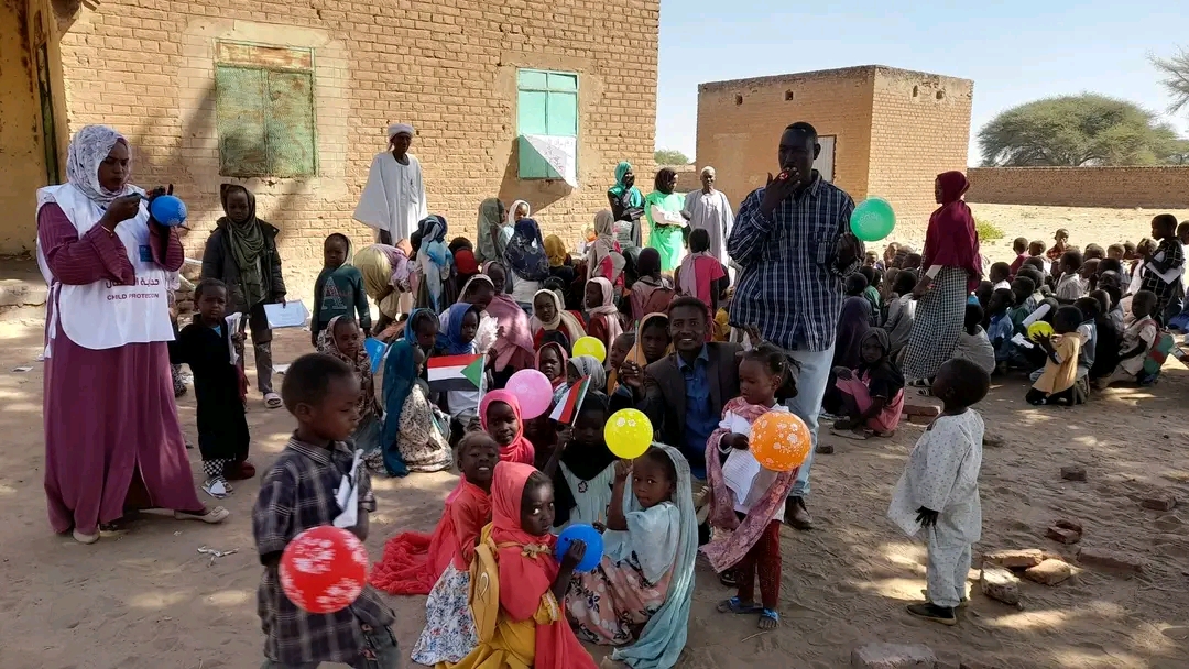 غرفة طوارئ شنقل طوباي بشمال دارفور تدشن مشروع دعم الأطفال والتعليم البديل