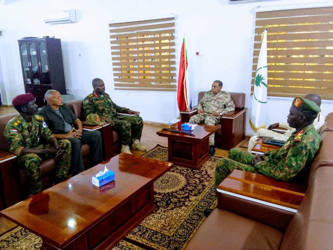 والي الشمالية يستقبل وفد حركة تحرير السودان المجلس الانتقالي جناح صلاح رصاص 